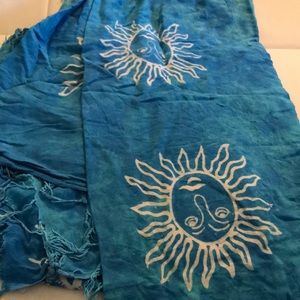2 for $10 ☀️ Blue beach wrap dress